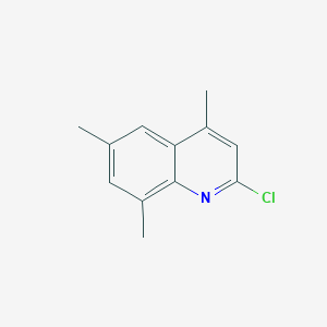 molecular formula C12H12ClN B166197 2-Chloro-4,6,8-trimethylquinoline CAS No. 139719-24-7