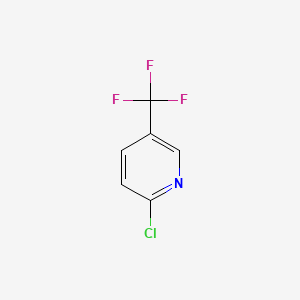 molecular formula C6H3ClF3N B1661970 2-Chloro-5-(trifluoromethyl)pyridine CAS No. 52334-81-3