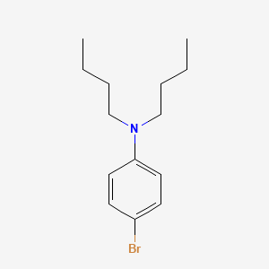 molecular formula C14H22BrN B1661973 4-Bromo-N,N-dibutylaniline CAS No. 53358-54-6