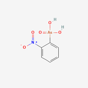 molecular formula C6H6AsNO5 B1661980 2-Nitrophenylarsonic acid CAS No. 5410-29-7