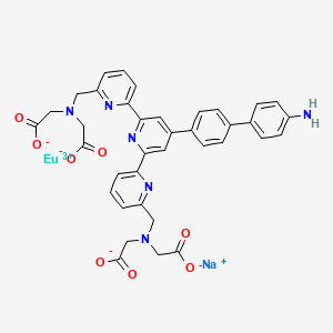 molecular formula C37H30EuN6NaO8 B1661994 ATBTA-Eu3+ CAS No. 601494-52-4