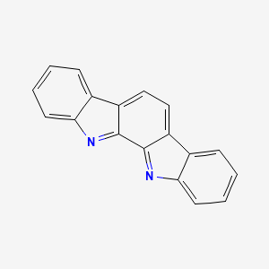 molecular formula C18H10N2 B1661996 吲哚并[2,3-a]咔唑 CAS No. 60511-85-5