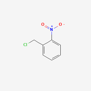 molecular formula C7H6ClNO2 B1662000 2-Nitrobenzyl chloride CAS No. 612-23-7
