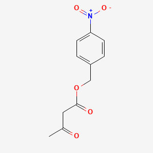molecular formula C11H11NO5 B1662001 4-Nitrobenzyl acetoacetate CAS No. 61312-84-3