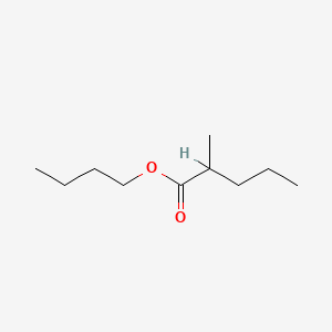 molecular formula C10H20O2 B1662013 Butyl 2-methylvalerate CAS No. 6297-41-2