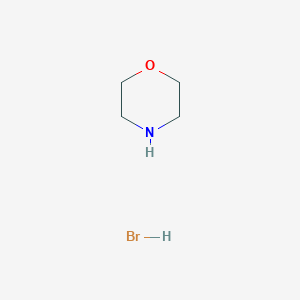 molecular formula C4H10BrNO B1662019 Morpholine, hydrobromide CAS No. 6377-82-8