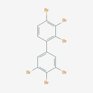molecular formula C12H4Br6 B166202 FIREMASTER BP-6 CAS No. 59536-65-1
