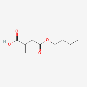 molecular formula C9H13O4- B1662021 3-(Butoxycarbonyl)but-3-enoate CAS No. 6439-57-2