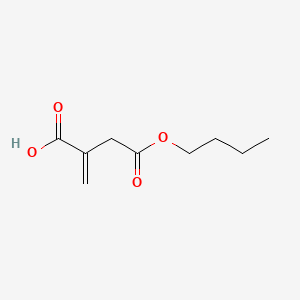 molecular formula C9H13O4- B1662021 Monobutyl Itaconate CAS No. 6439-57-2