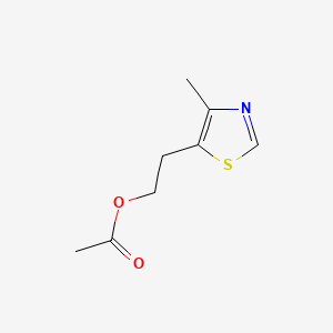 B1662027 2-(4-Methylthiazol-5-yl)ethyl acetate CAS No. 656-53-1