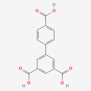 molecular formula C15H10O6 B1662029 [1,1'-Biphenyl]-3,4',5-tricarboxylic acid CAS No. 677010-20-7