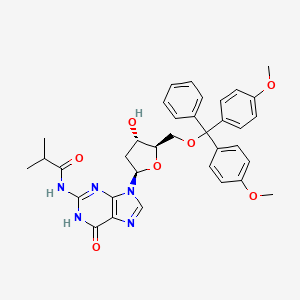 molecular formula C35H37N5O7 B1662034 5'-O-DMT-N2-ibu-dG CAS No. 68892-41-1