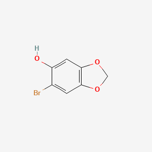 molecular formula C7H5BrO3 B1662036 6-Bromo-1,3-benzodioxol-5-ol CAS No. 6941-70-4