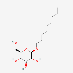 molecular formula C15H30O6 B1662040 B-Nonylglucoside CAS No. 69984-73-2