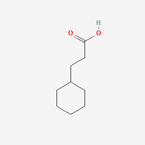 molecular formula C9H16O2 B1662041 3-Cyclohexylpropanoic acid CAS No. 701-97-3