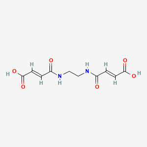 B1662044 3-[2-(3-Carboxyprop-2-enoylamino)ethylcarbamoyl]prop-2-enoic acid CAS No. 7126-27-4