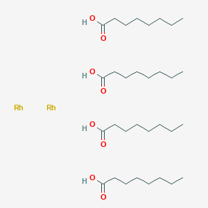 Octanoic acid;rhodium
