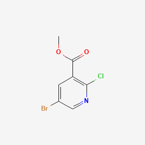 B1662062 Methyl 5-bromo-2-chloronicotinate CAS No. 78686-79-0