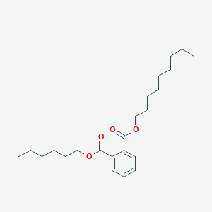 molecular formula C24H38O4 B166207 Hexyl isodecyl phthalate CAS No. 61702-81-6