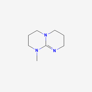 molecular formula C8H15N3 B1662072 7-Methyl-1,5,7-triazabicyclo[4.4.0]dec-5-ene CAS No. 84030-20-6