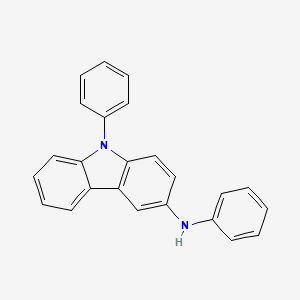 B1662088 N,9-diphenyl-9H-carbazol-3-amine CAS No. 894791-43-6