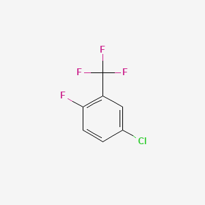 molecular formula C7H3ClF4 B1662089 5-Chloro-2-fluorobenzotrifluoride CAS No. 89634-74-2