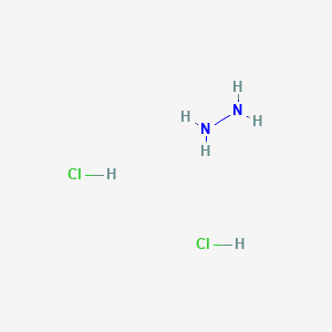 molecular formula Cl2H6N2 B166209 Hydrazine dihydrochloride CAS No. 5341-61-7