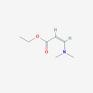 molecular formula C7H13NO2 B1662092 Ethyl trans-3-dimethylaminoacrylate CAS No. 924-99-2
