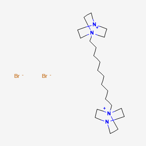 1,1'-(Decane-1,10-diyl)bis[4-aza-1-azoniabicyclo[2.2.2]octane] Dibromide