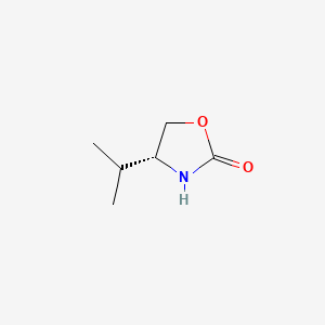 molecular formula C6H11NO2 B1662103 (R)-4-Isopropyloxazolidin-2-one CAS No. 95530-58-8