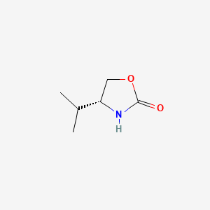 molecular formula C6H11NO2 B1662103 (R)-4-异丙基-2-噁唑烷酮 CAS No. 95530-58-8