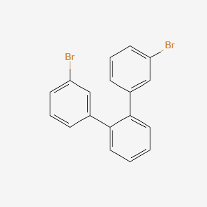 molecular formula C18H12Br2 B1662105 3,3''-二溴-1,1':2',1''-联苯 CAS No. 95918-90-4