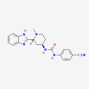 molecular formula C21H22N6O B1662127 Glasdegib CAS No. 1095173-27-5