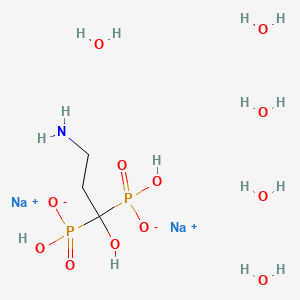 molecular formula C3H9NNa2O7P2 B1662128 Aredia CAS No. 109552-15-0