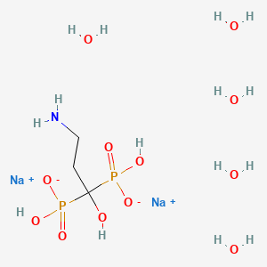 molecular formula C3H19NNa2O12P2 B1662128 Aredia CAS No. 109552-15-0