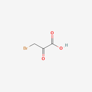 molecular formula C₃H₃BrO₃ B1662131 3-Bromopyruvic acid CAS No. 1113-59-3