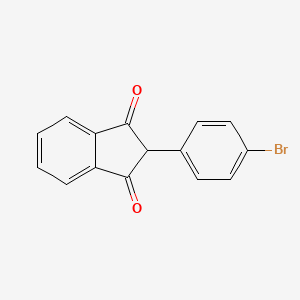 molecular formula C15H9BrO2 B1662135 Bromindione CAS No. 1146-98-1