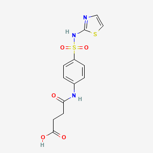 B1662138 Succinylsulfathiazole CAS No. 116-43-8