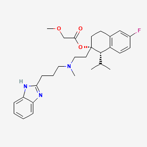 molecular formula C29H38FN3O3 B1662139 Mibefradil CAS No. 116644-53-2