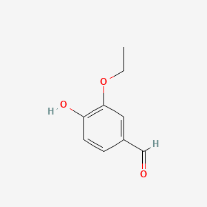molecular formula C9H10O3 B1662144 Ethyl vanillin CAS No. 121-32-4