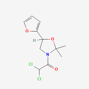 molecular formula C11H13Cl2NO3 B1662145 Furilazole CAS No. 121776-33-8