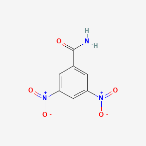 molecular formula C7H5N3O5 B1662146 3,5-Dinitrobenzamide CAS No. 121-81-3