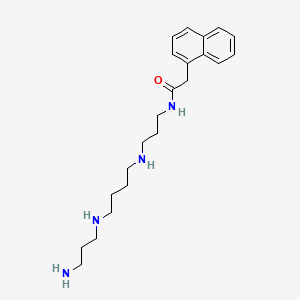 molecular formula C22H34N4O B1662149 1-Naphthylacetylspermine CAS No. 122306-11-0