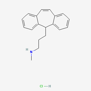 molecular formula C19H22ClN B1662150 Protriptyline hydrochloride CAS No. 1225-55-4