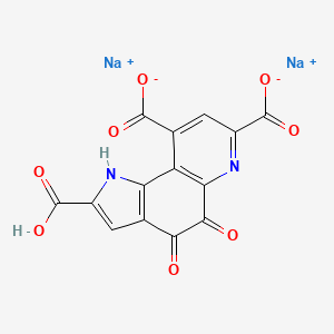 molecular formula C14H6N2NaO8 B1662152 CID 69350652 CAS No. 122628-50-6