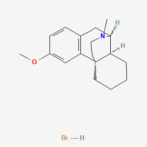 molecular formula C18H26BrNO B1662162 Dextromethorphan EP Impurity D HBr CAS No. 125-69-9