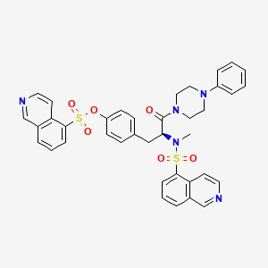 molecular formula C38H35N5O6S2 B1662167 KN-62 CAS No. 127191-97-3