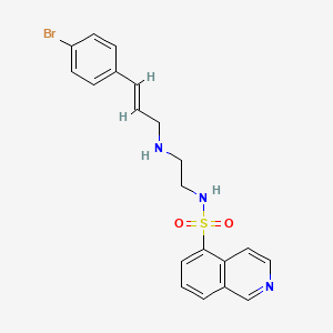 molecular formula C20H20BrN3O2S B1662168 H-89 CAS No. 127243-85-0