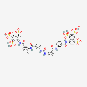 molecular formula C51H40N6O23S6 B1662206 Suramin CAS No. 145-63-1