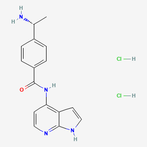 molecular formula C16H18Cl2N4O B1662209 Y-33075 dihydrochloride CAS No. 173897-44-4
